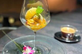 夏季限定！グラスでチーズケーキを・・・
