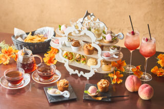 夏限定｜Jewel Afternoon Tea “ピーチ”