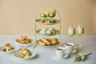 5・6月限定｜メロンづくしのご褒美アフタヌーンティー🍈