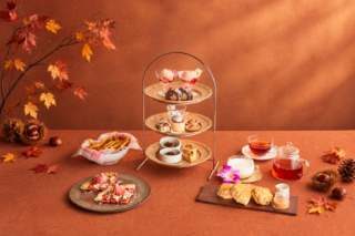 11月限定｜ショコラとマロンの秋麗アフタヌーンティー🌰